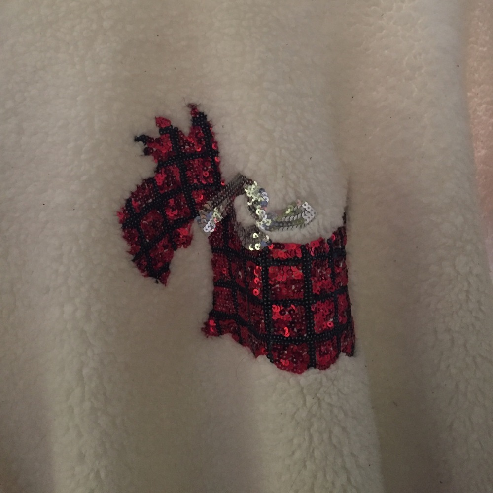 Fluffy sweater